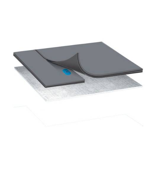 Bauder Single Ply Thermofol Cold Roof Membrane System Mechanically Fixed