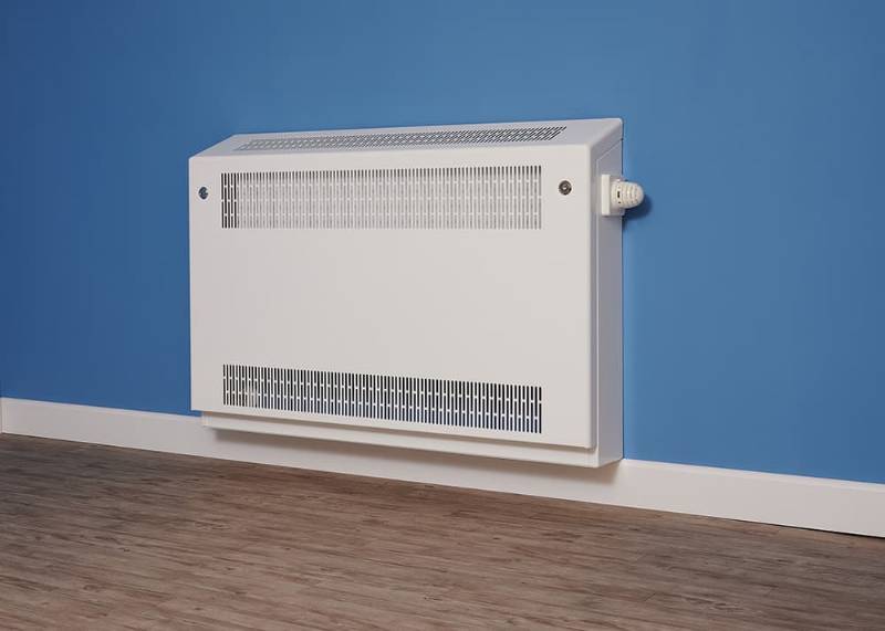 DeepClean LST Radiator Cover - Wall mounted, Sloping Top