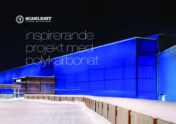 Scanlight Referenser 2017 Polykarbonat