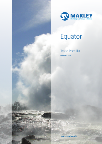 Equator Price List February 2017