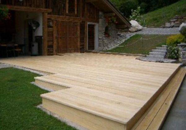 Softwood deck boards