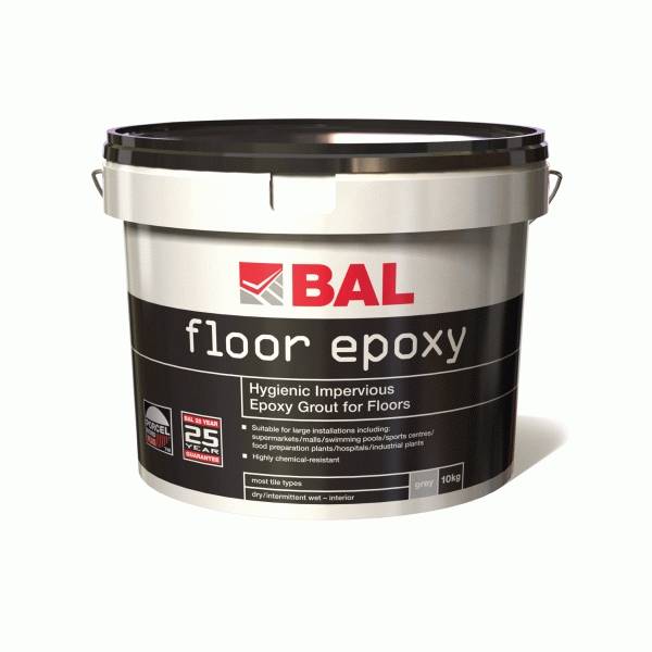 Epoxy resin grouts