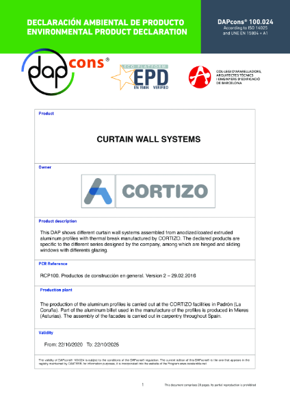 EPD Curtain Wall Systems