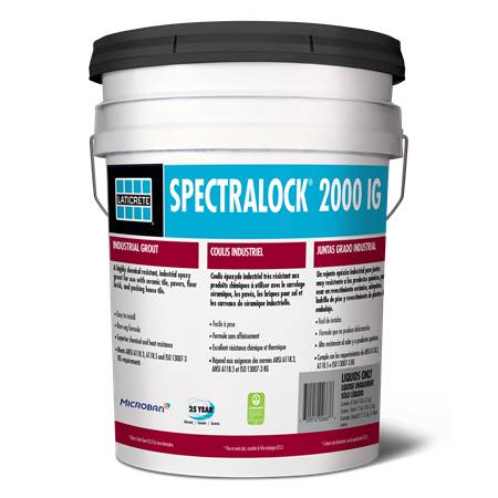 SPECTRALOCK® 2000 IG - Industrial Grade Sanded Epoxy Grout 