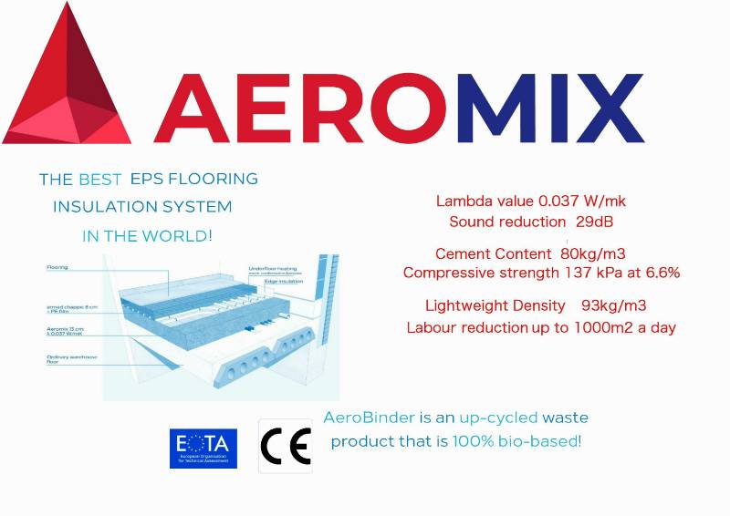 Aeromix Flowing Insulation - Liquid Insulation 