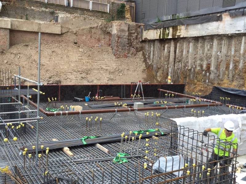 Hilton Hotel, Minories London - Harmer SML Below Ground