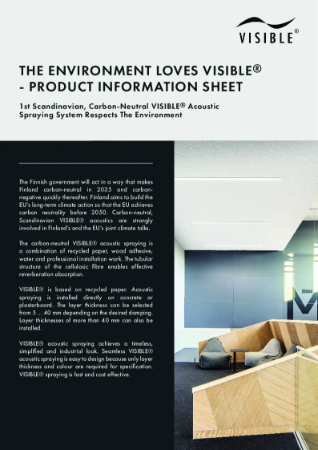 Visible System - Product Data Sheet
