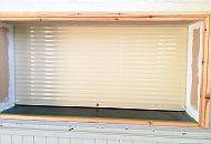 New Aluminium Roller Shutter installation Village Hall Charmouth