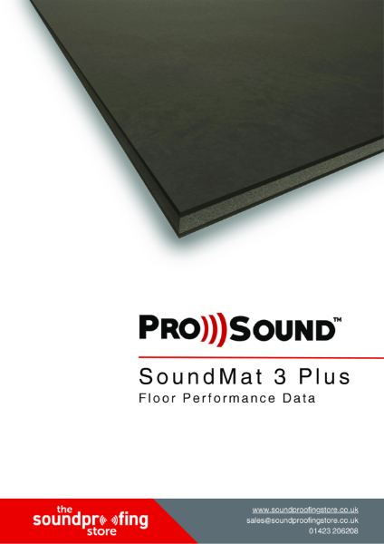 Performance Data: SoundMat 3 Plus