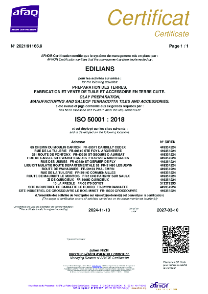 ISO 5001 2018