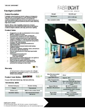 Fabrilight LUCENT Datasheet 3