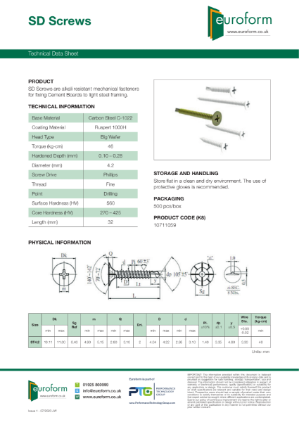 SD Screws