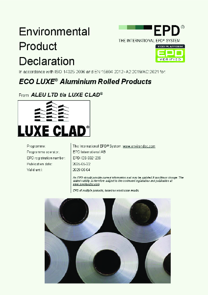 ECO LUXE® EPD
