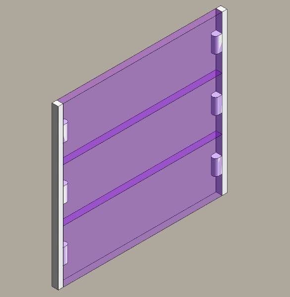 Beam interruption detector