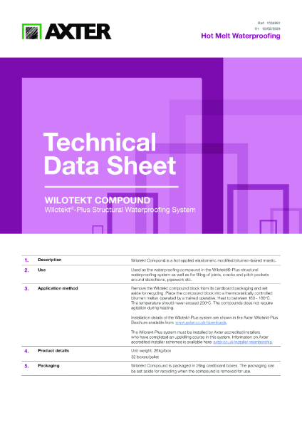 Wilotekt Compound Technical Data Sheet