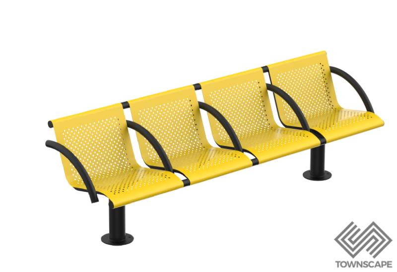 Townscape Voltan Multi-Single Steel Seat