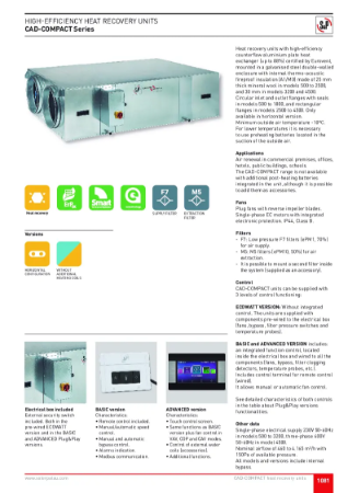 CAD-COMPACT ADVANCED Catalogue