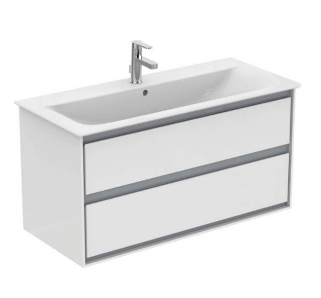 Connect Air Wall Hung Vanity Units - With Drawers - 100 cm