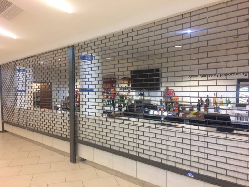 Chainlink Roller Grilles (CL200 / CL250) - Stylish High Visibility Security Grilles