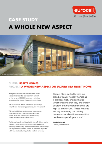 Lissett Homes Aspect Case Study