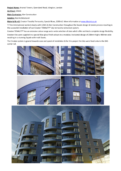 Terracotta Cladding - Case Studies - Creaton Tonality Terracotta Rainscreen Cladding