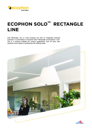 Solo Rectangle Line Data Sheet