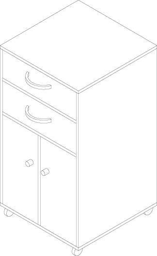 Health Care Bedside Locker 