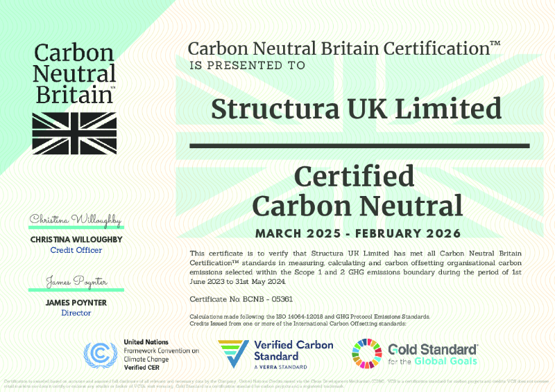SUK Ltd - Certificate - Carbon Neutral Certification