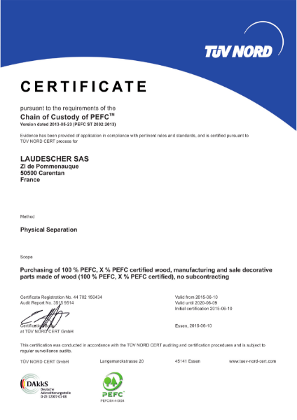 PEFC Certification