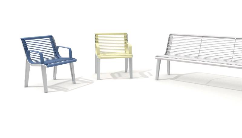 Emau Bench - Outdoor Benches