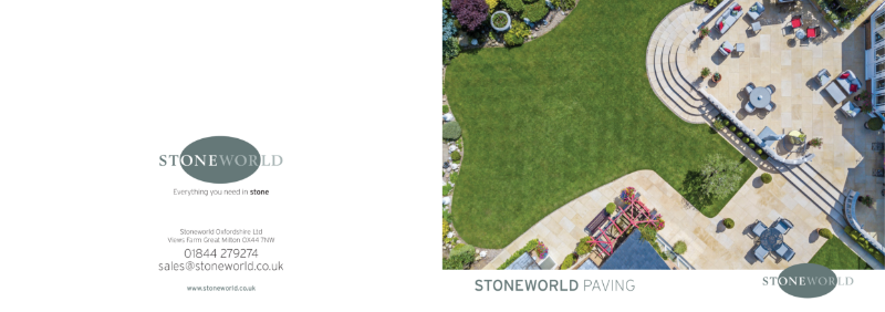 Stoneworld PAVING mini brochure