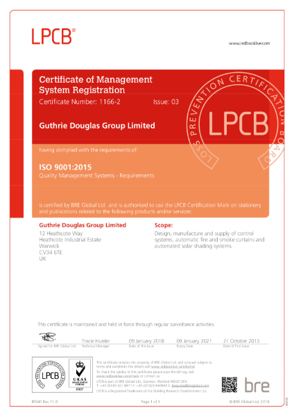 ISO 9001:2015 Certificate