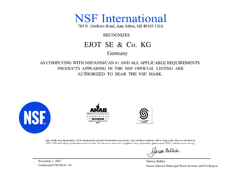 NSF-Certification