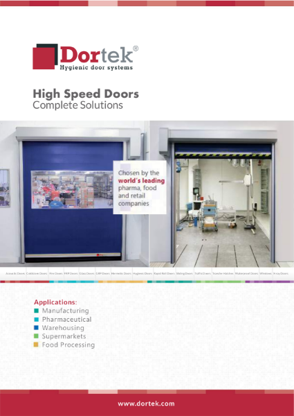 8. Dortek Vertical High Speed Doors