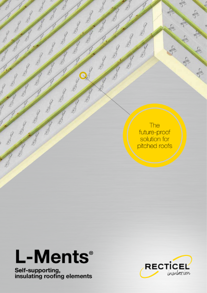 Recticel Insulation L-Ments pitched roof insulation panel system