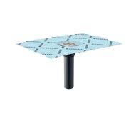 Geberit shower floor drain, cross-floor