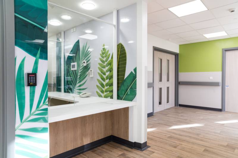 Yeoman Shield Protects with Style at New Dental Facility