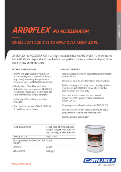 ARBOFLEX PU Accelerator