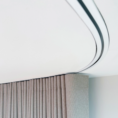 TrackTrim Click - Curtain Track Recess System