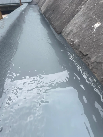 RapidRoof Gutter refurbishment - Residential apartments