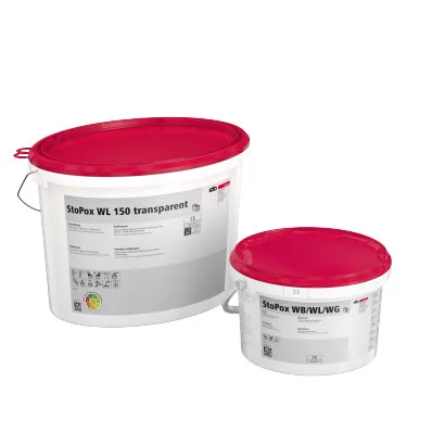 Industrigulv -  StoPox WL 150 Transparent - Vannholdig Epoksylakk