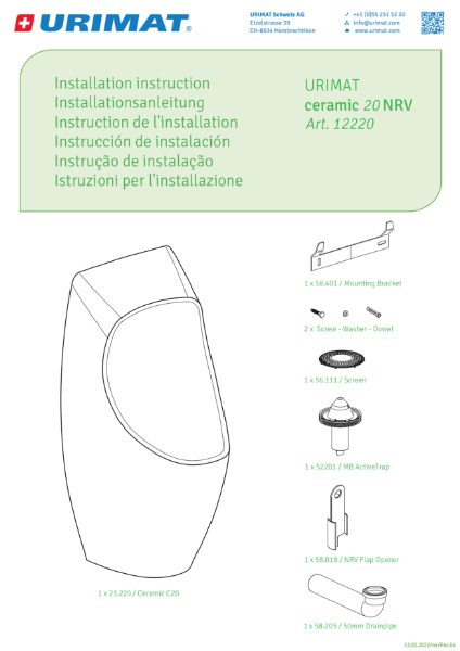 Installation Manual Ceramic20