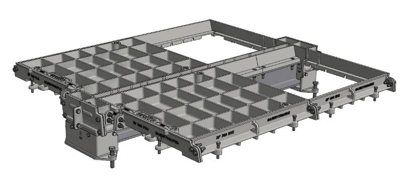 Gatic Multispan Covers and Frames 