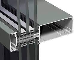 Aluminium CW 50 HI Stick Curtain Wall (High Insulation) - PassivHaus Certified