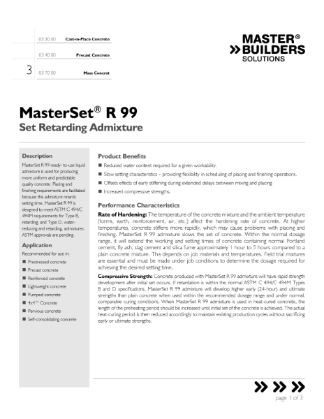 MasterSet_R_99_Data_Sheet