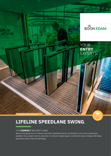 Lifeline Speedlane Swing - compact security lane