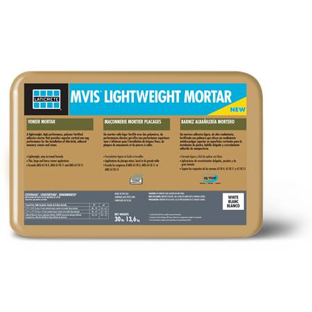MVIS™ Lightweight Mortar - Lightweight Modified Adhesive Mortar