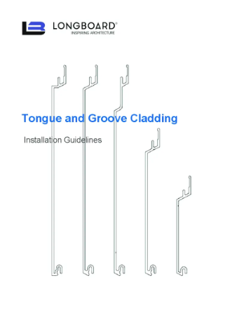 TG Cladding Install Guide