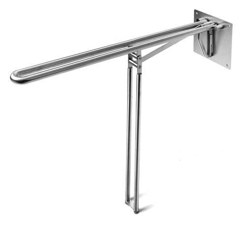 Grab rail - hinged cantilever