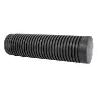 Dagvattensystem - IQ DAGVATTENRÖR 200/175 6M SN8 PP MED MUFF SVART